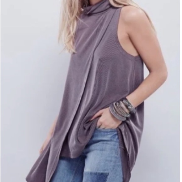 Free People Queen Anne Tank Dress Mink - Picture 3 of 7